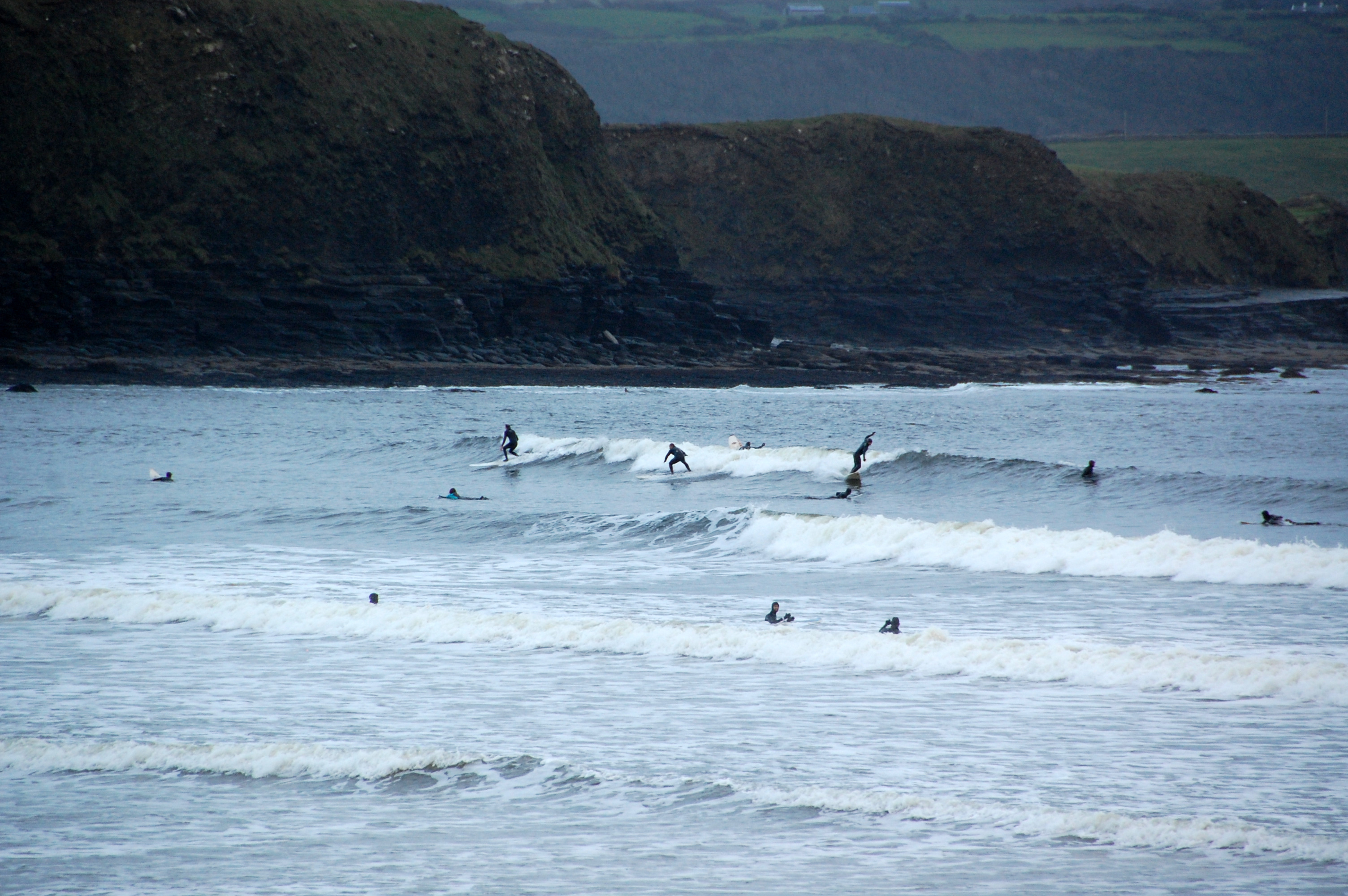 Surfers_in_Lahinch,_Feb_2012