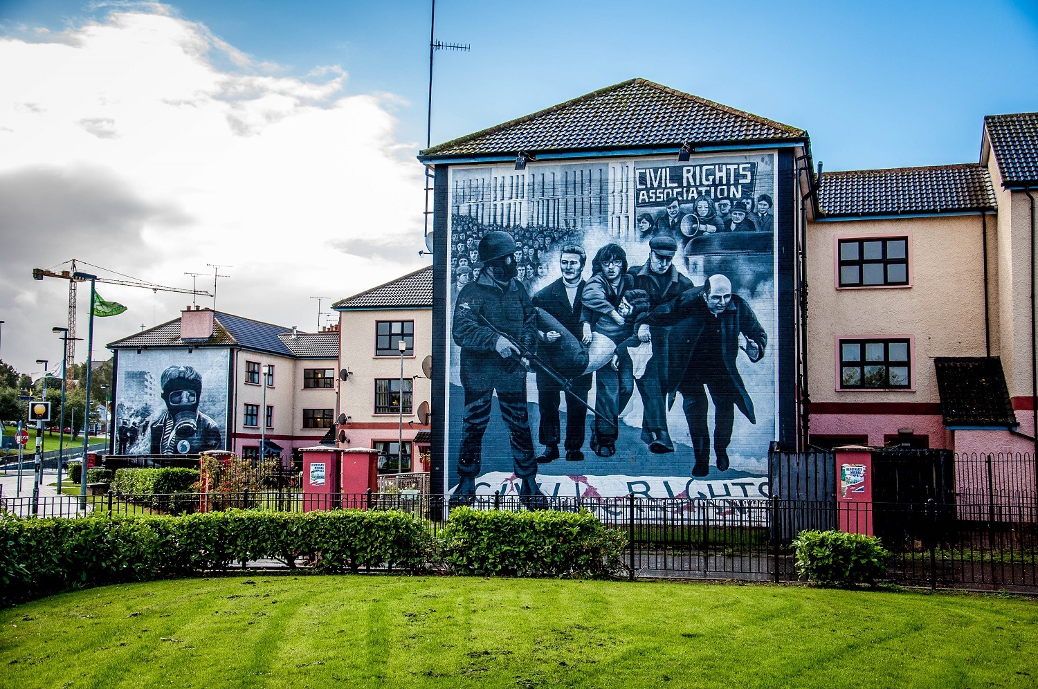 Muros de la paz en Derry